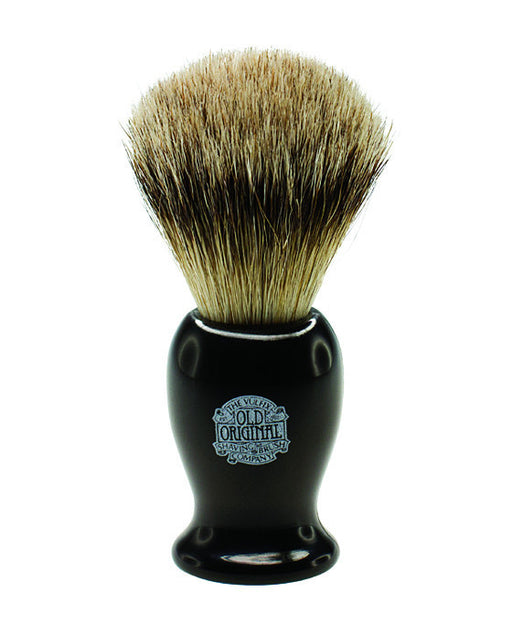 Progress Vulfix Super Badger Shaving Brush, Medium Black Handle