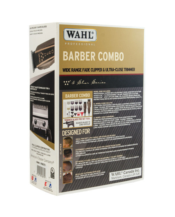 Wahl 5 Star Barber Combo (Includes Legend Clipper) — BarberSupplies Canada