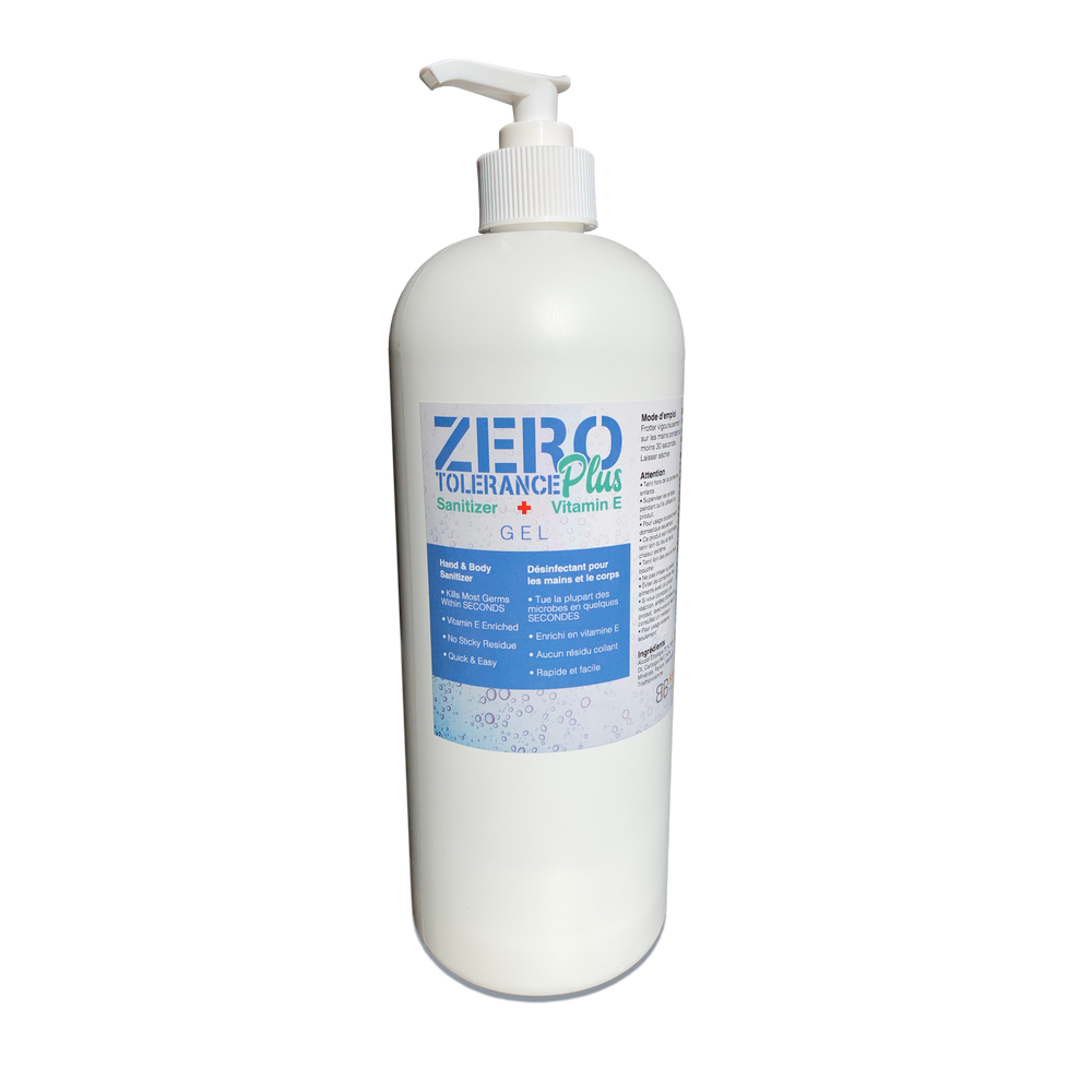 Zero Tolerance Hand Sanitizer Gel 32oz with pump