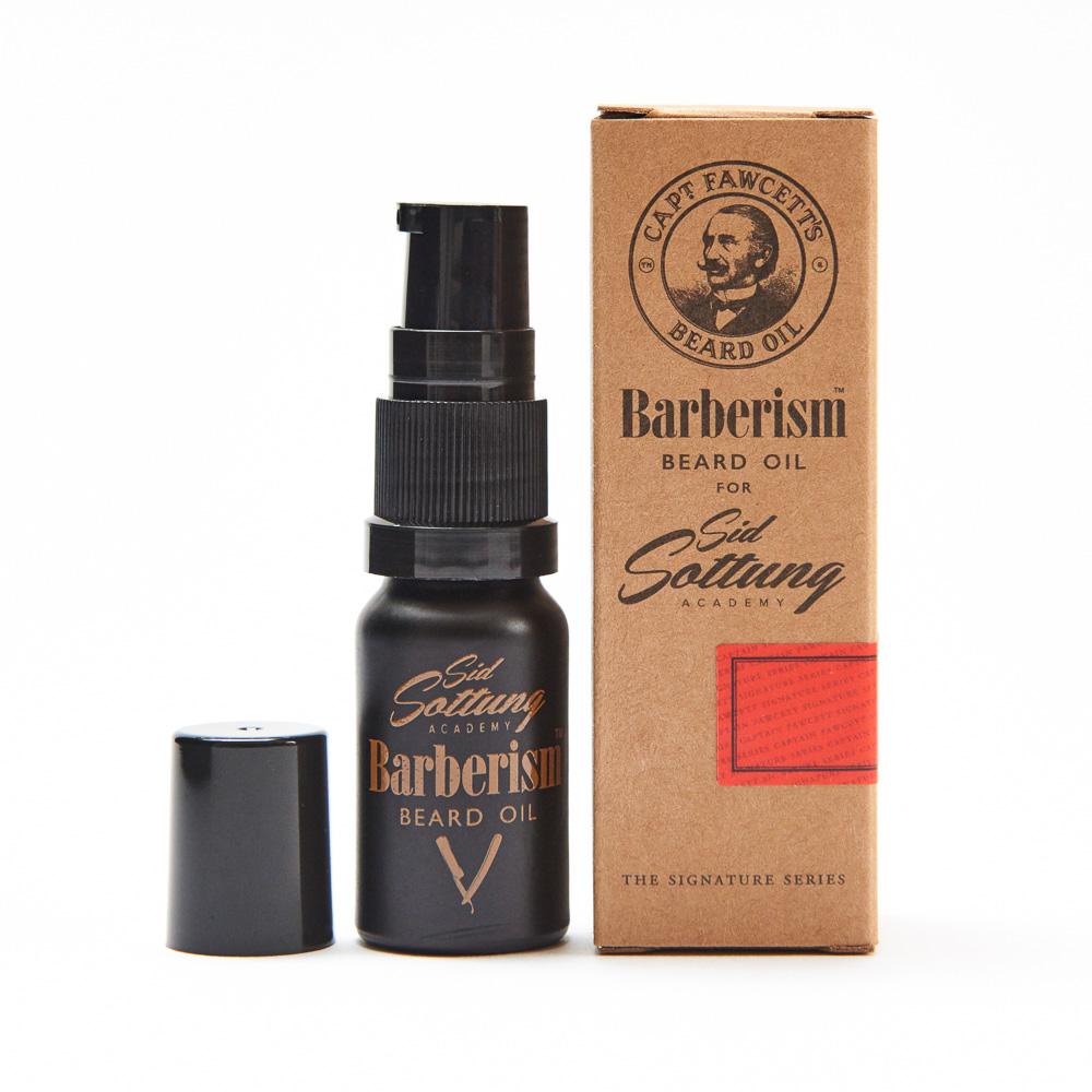 Captain Fawcett's Barberism Beard Oil - Format voyage (10 ml/0,33 oz)