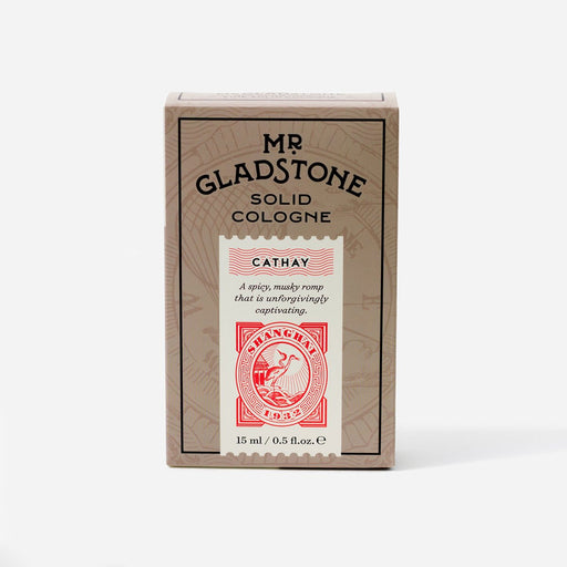 Mr. Gladstone Cathay Solid Cologne - Fine Fragrance Reminiscent of 1932 Shanghai