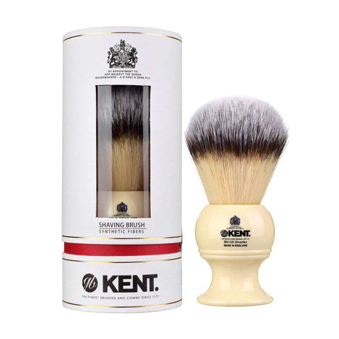 Kent Ivory Extra-Large Synthetic Shaving Brush