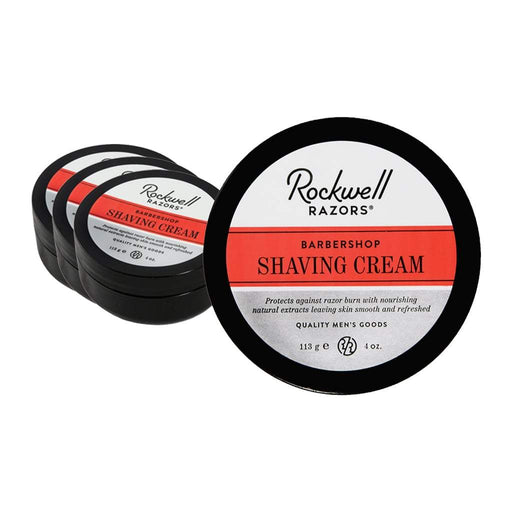 Rockwell Razors Shave Cream - Barbershop Scent (Case Pack of 4)